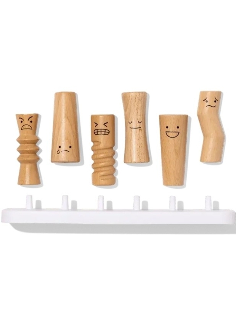 Lovevery Wooden Emotion Dolls Months 37, 38, 39+